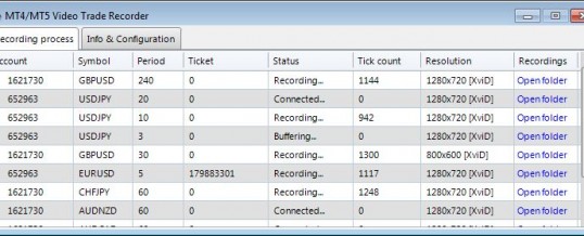 Free Copy Of The Video Trade Recorder Software Forex Trading - 